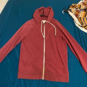 Red hoodie